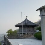 朝日山 伊勢朝日山本宮からの風景と桜の景色 香川県で一番の花見スポット