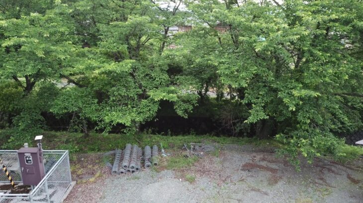 【アーカイブス映像】春の時には桜満開となる新緑風景　2018