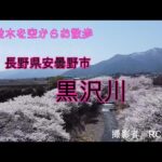 ドローン空撮　長野県安曇野市黒沢川　R・C・DRONE公式YouTube