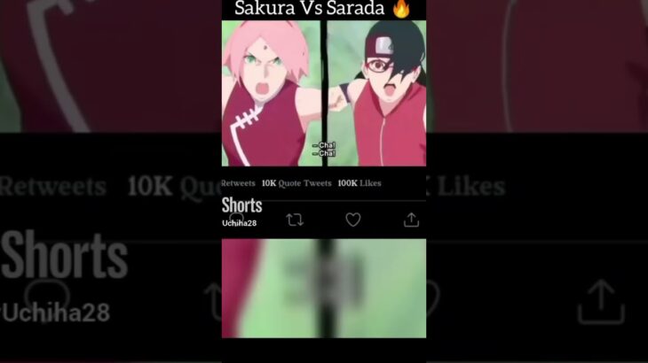 Sakura vr Sarada 😬