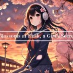 LoFi 桜舞う夕暮れ時、少女の密かな夢　“Cherry Blossoms at Dusk, a Girl’s Secret Dream”　作業用、勉強用BGM