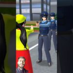 POLICE made an encounter of his girl friend#sakuraschoolsimulator #shorts #sakura #police