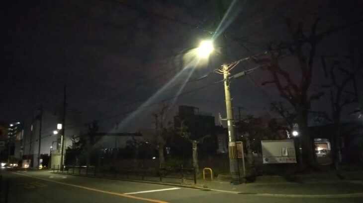 桜高交差点中継伊丹空港夜の着陸ラッシュ風景眺めてみた